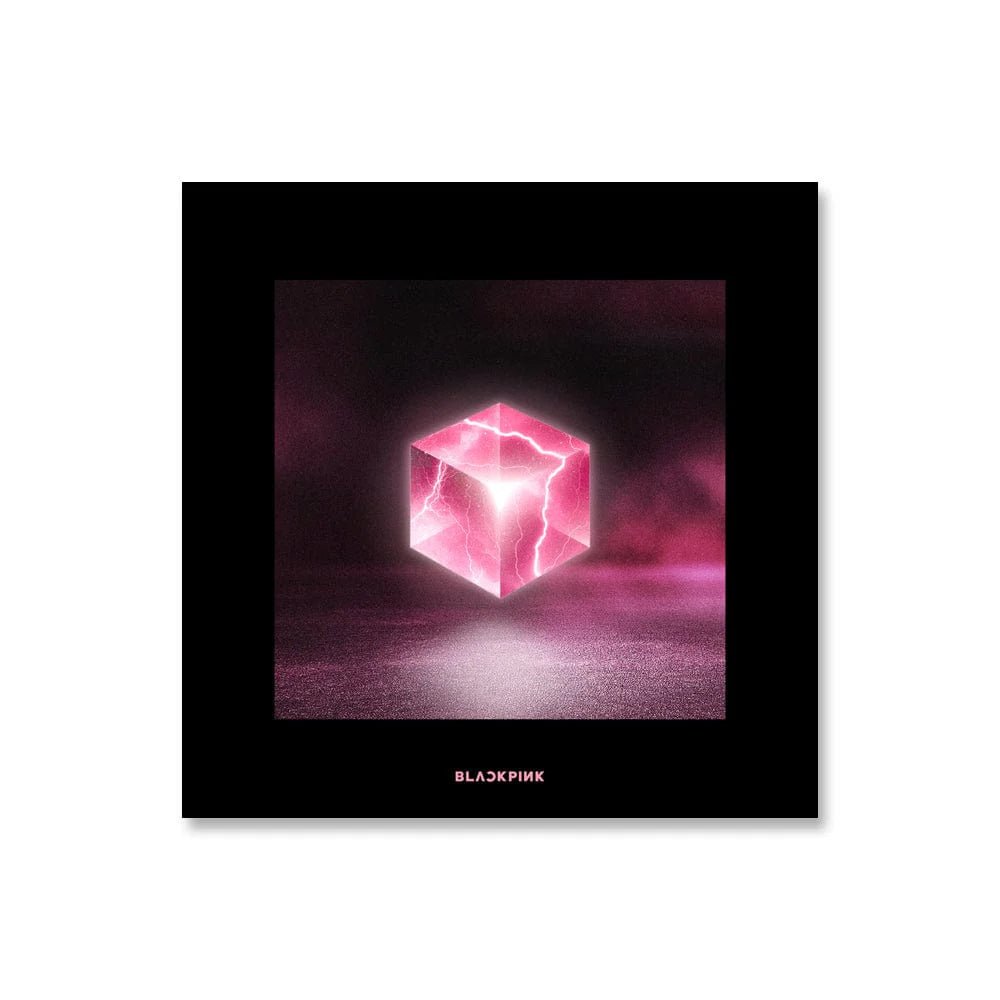 BLACKPINK - SQUARE UP album cover black version
