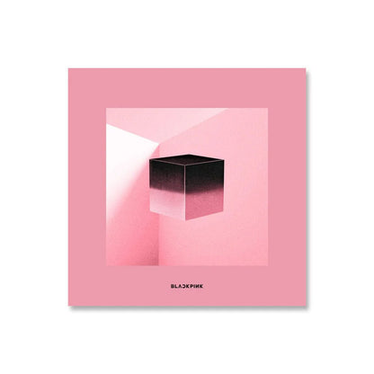 BLACKPINK - SQUARE UP album cover pink version