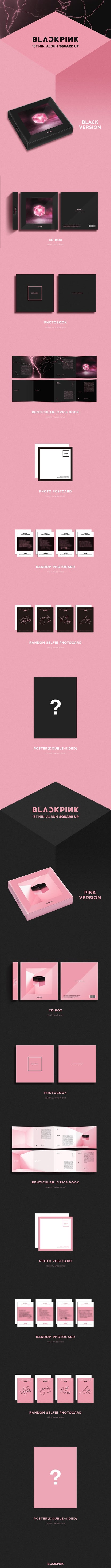 BLACKPINK - SQUARE UP album contents and details