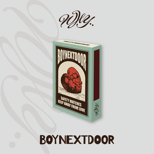BOYNEXTDOOR - 1st EP 'WHY' [Weverse Albums ver.] album cover