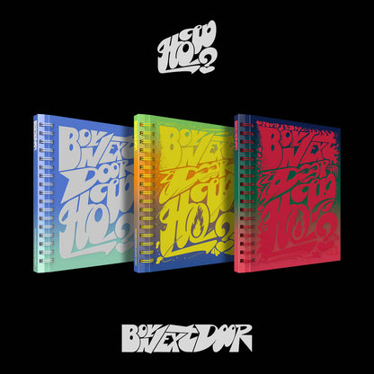 BOYNEXTDOOR - 2nd EP 'HOW?' album cover