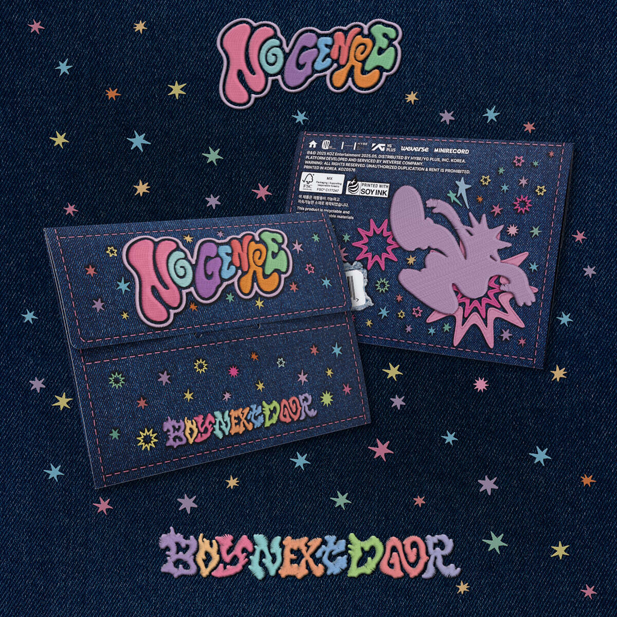 BOYNEXTDOOR - 4th EP 'No Genre' [Weverse Albums ver.] album cover
