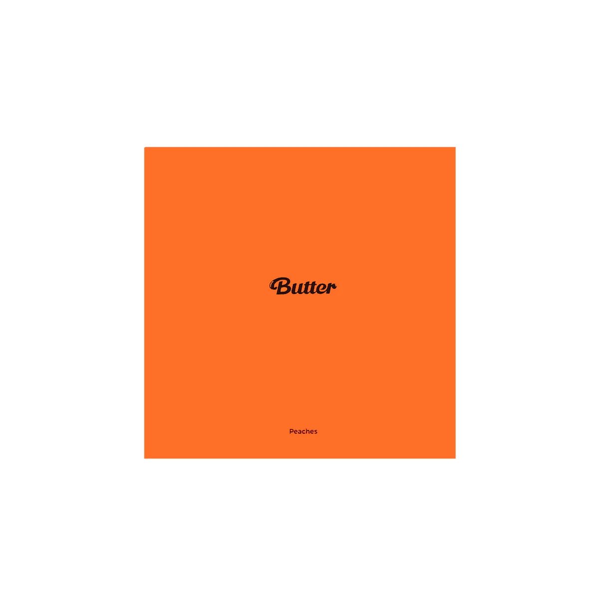 BTS - BUTTER album cover peach