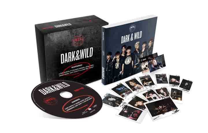 BTS - Dark & Wild album contents and details