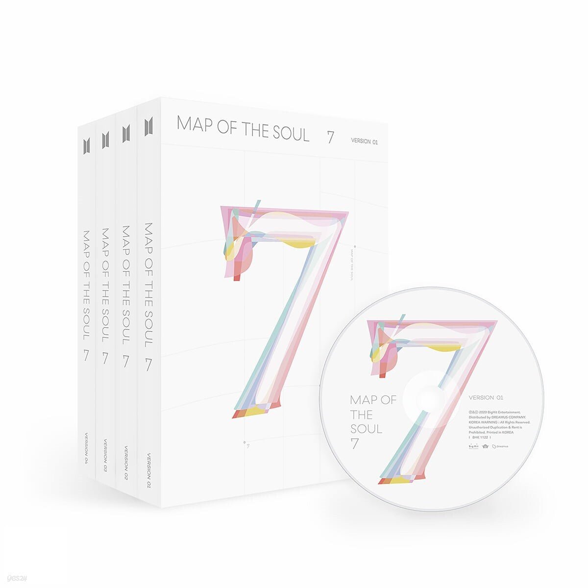 BTS - MAP OF THE SOUL : 7 album cover