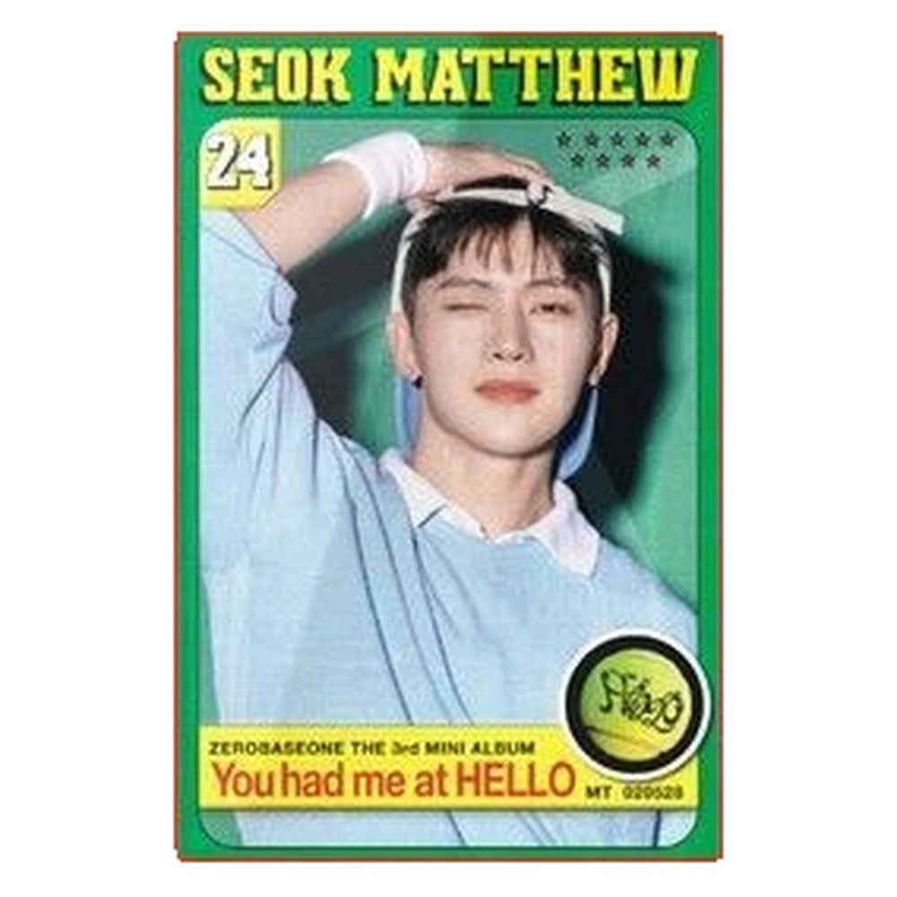 ZEROBASEONE - 3RD MINI ALBUM [You had me at HELLO] (ZEROSE ver.) album — ZEROSE MATTHEW