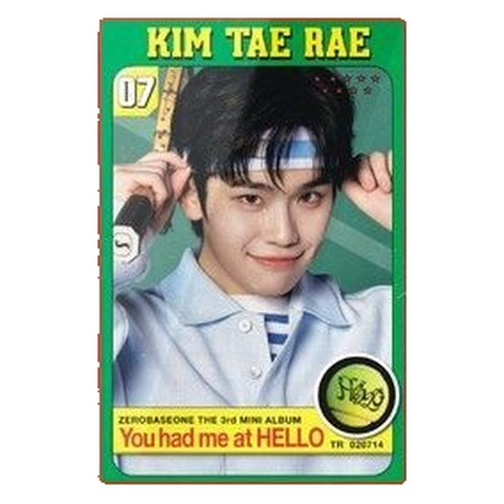 ZEROBASEONE - 3RD MINI ALBUM [You had me at HELLO] (ZEROSE ver.) album — ZEROSE TAE RAE