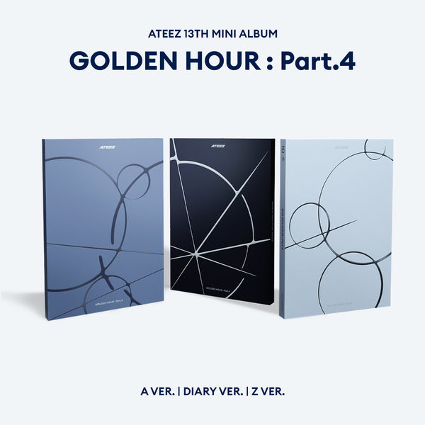 ATEEZ GOLDEN HOUR : Part.4 (A Ver / Diary Ver / Z Ver) album