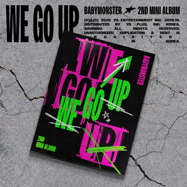 BABYMONSTER - 2ND MINI ALBUM [WE GO UP] UP Ver. album