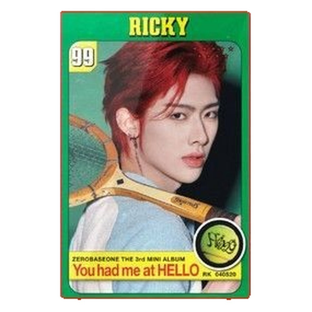 ZEROBASEONE - 3RD MINI ALBUM [You had me at HELLO] (ZEROSE ver.) album — ZEROSE RICKY