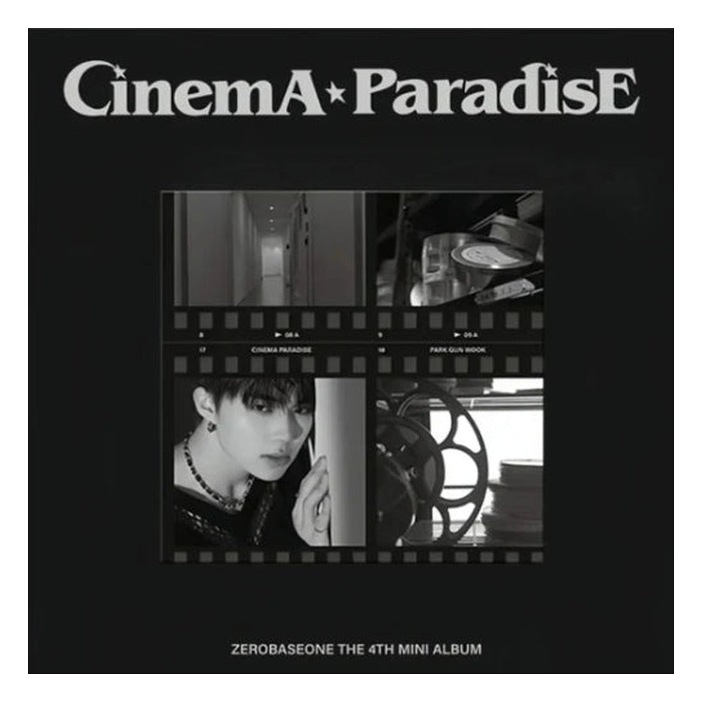 ZEROBASEONE - 4TH MINI ALBUM [CINEMA PARADISE] (DIGIPACK ver.) album — DIGIPACK GUN WOOK