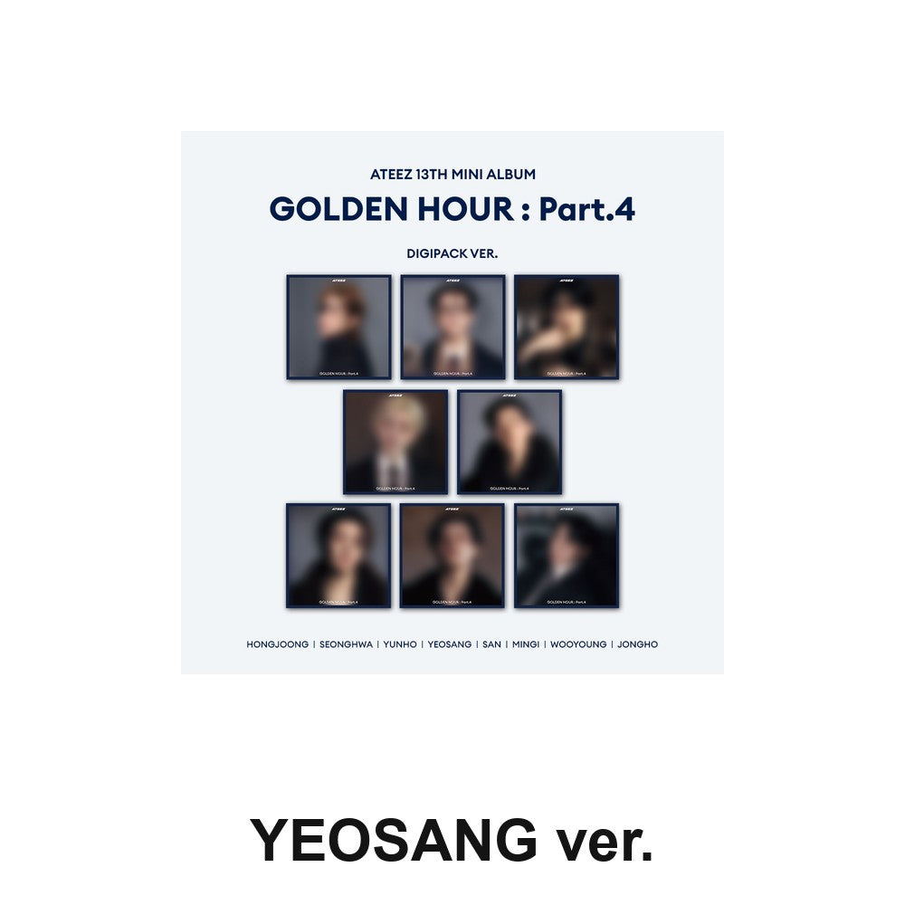 ATEEZ - 13TH MINI ALBUM [GOLDEN HOUR : PART.4] (DIGIPACK ver.) album — DIGIPACK YEOSANG