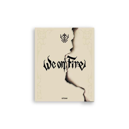 &TEAM - 3rd EP 'We on Fire' (LIMITED EDITION ver.) album