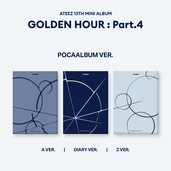 ATEEZ - 13TH MINI ALBUM [GOLDEN HOUR : PART.4] (POCAALBUM ver.) album