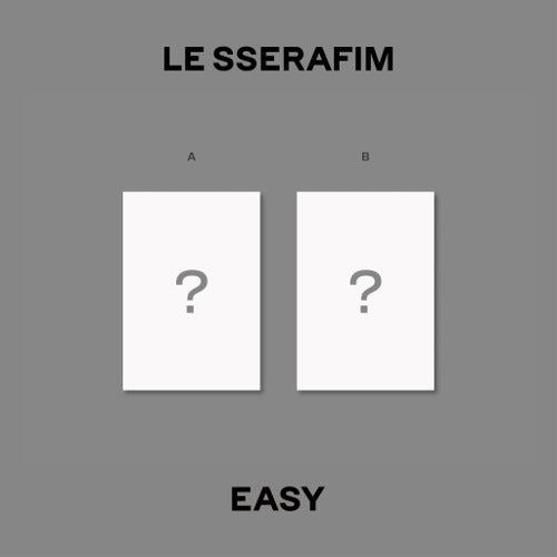 [READY STOCK] (LE SSERAFIM) 3rd Mini Album 'EASY' (Weverse Albums ver.) 3