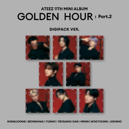 ATEEZ - 11TH MINI ALBUM [GOLDEN HOUR : PART.2] (DIGIPACK ver.) album