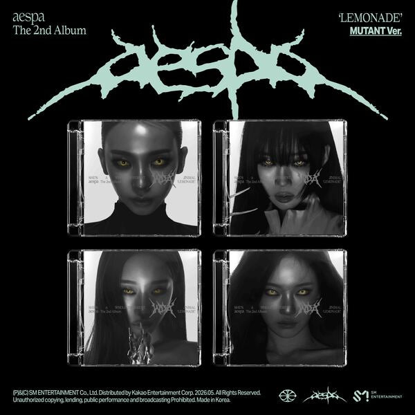 [READY STOCK] aespa 2 [LEMONADE] (MUTANT Ver.) 1