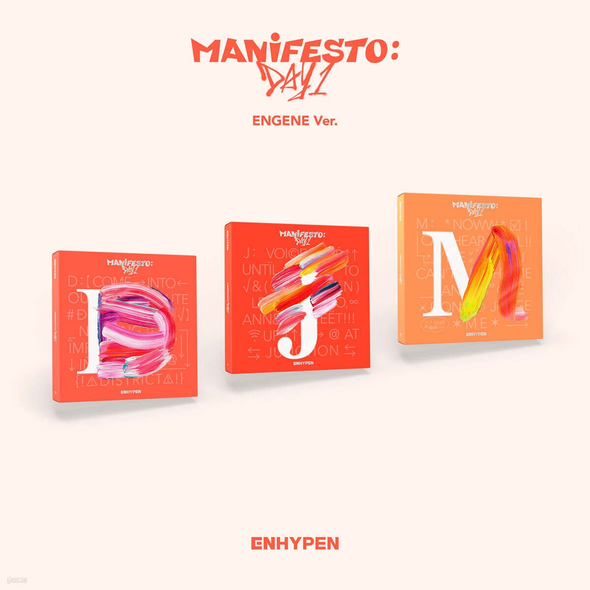 ENHYPEN - MANIFESTO : DAY 1 (ENGENE ver.) album cover