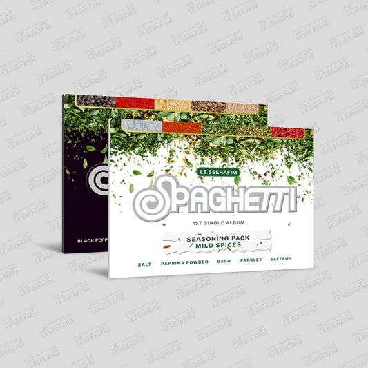 LE SSERAFIM - 1st Single Album 'SPAGHETTI' (Weverse Albums ver.) album