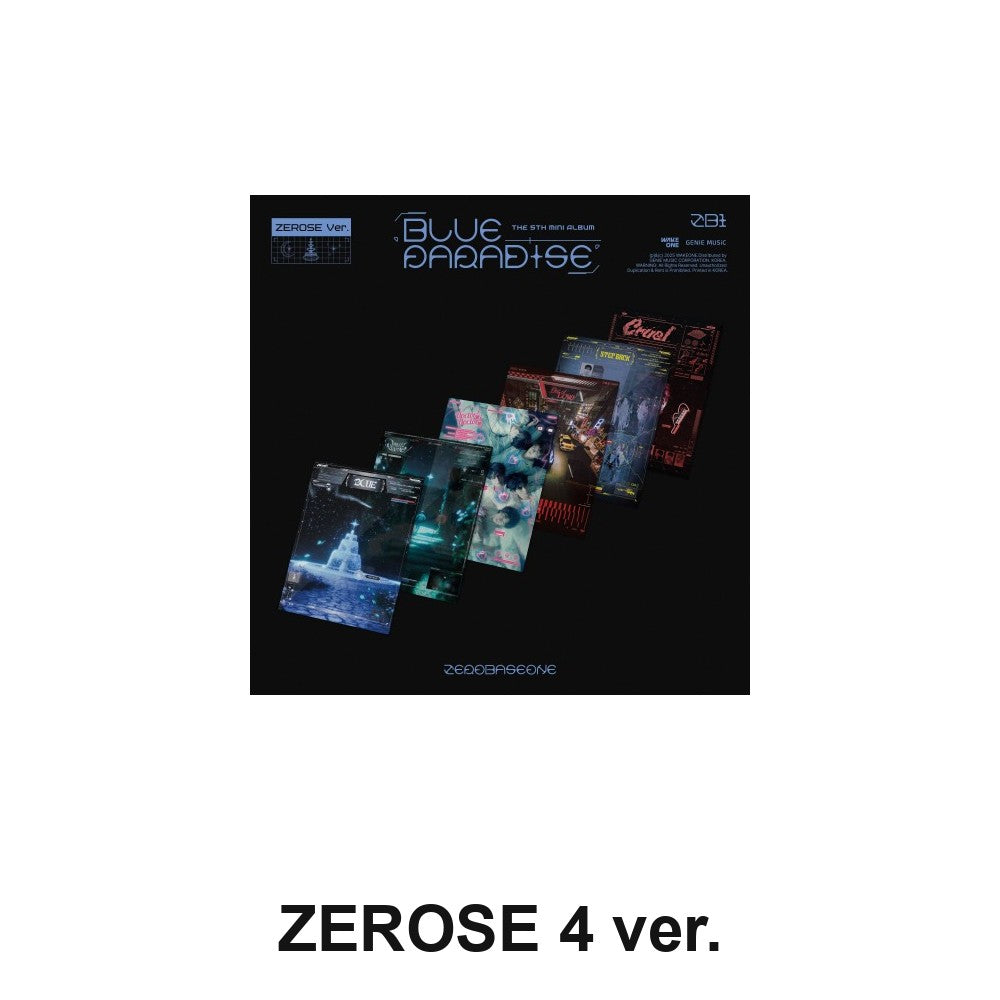 ZEROBASEONE - 5TH MINI ALBUM [BLUE PARADISE] (ZEROSE ver.) album — ZEROSE 4