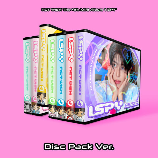 NCT WISH - 4th Mini Album 'I SPY' (Disc Pack ver.) album