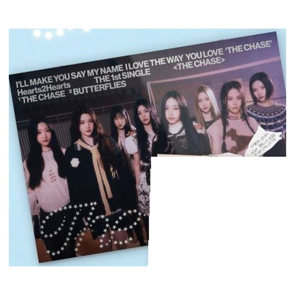 HEARTS2HEARTS - 1st Single Album 'The Chase' (Photobook ver.) album — PHOTOBOOK BLACK
