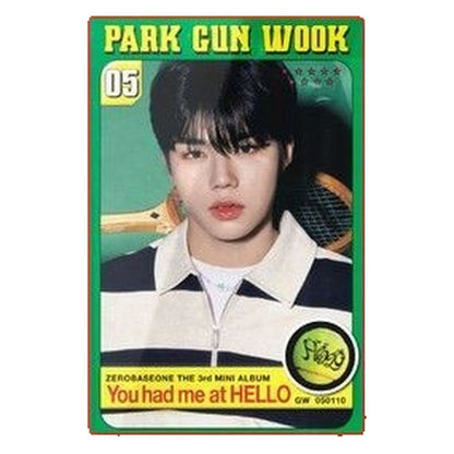 ZEROBASEONE - 3RD MINI ALBUM [You had me at HELLO] (ZEROSE ver.) album — ZEROSE GUN WOOK