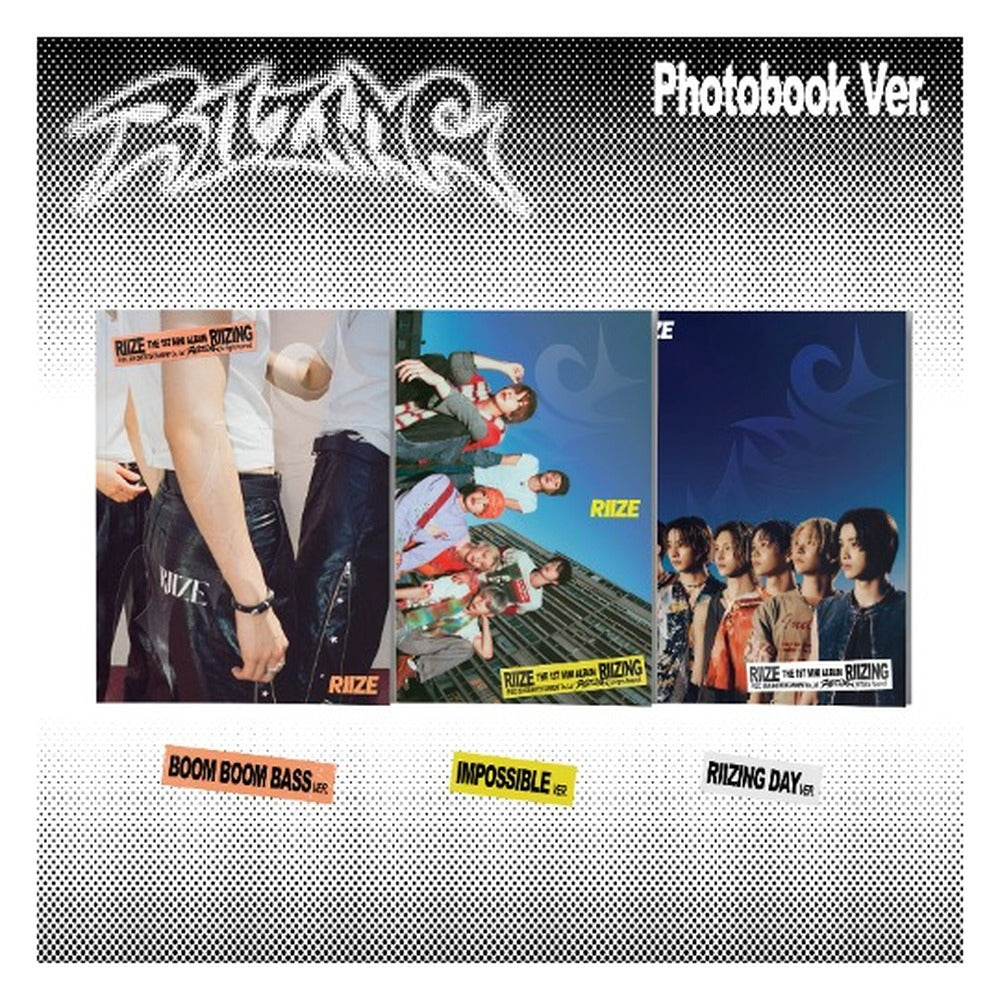 RIIZE - 1ST MINI ALBUM [RIIZING] (PHOTOBOOK ver.) album — RANDOM