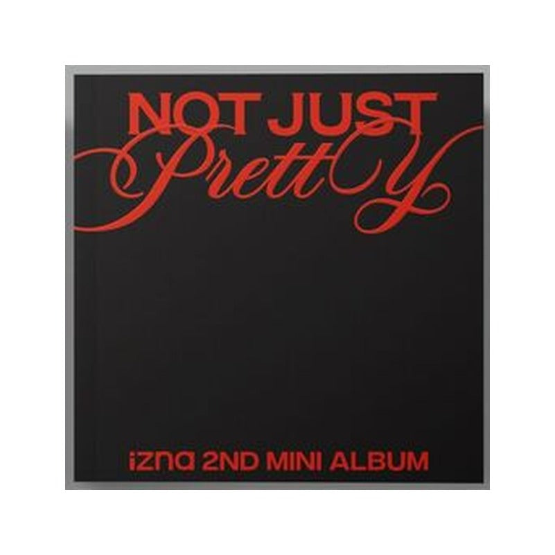 IZNA - 2ND MINI ALBUM [NOT JUST PRETTY] (PHOTOBOOK ver.) album — PHOTOBOOK BLACK