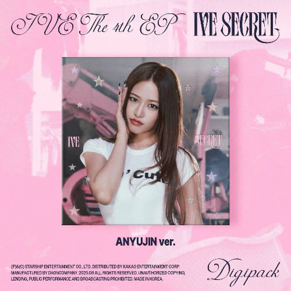 IVE - 4th EP 'IVE SECRET' (Digipack ver.) album — DIGIPACK YUJIN