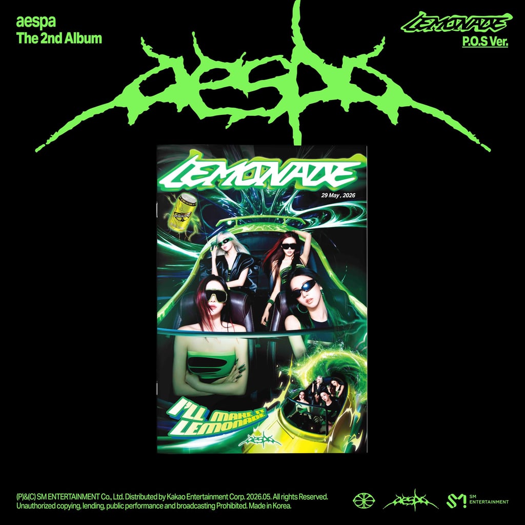 [READY STOCK] AESPA - 2ND FULL ALBUM [LEMONADE] (P.O.S Ver.)