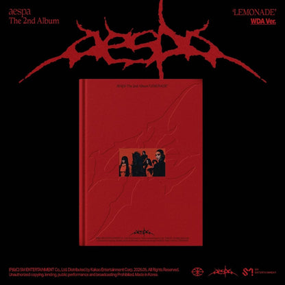 [READY STOCK] AESPA - 2ND FULL ALBUM [LEMONADE] (WDA Ver.)