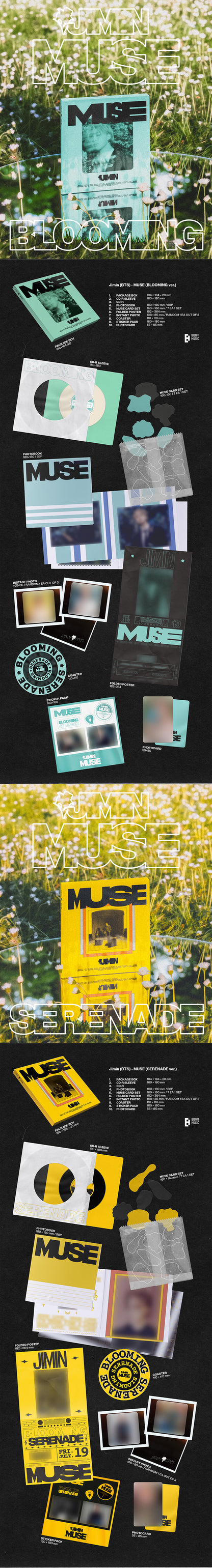 Jimin - MUSE album contents and details