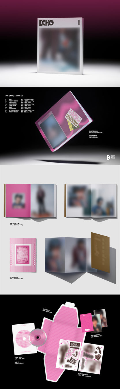 Jin - Echo album contents and details