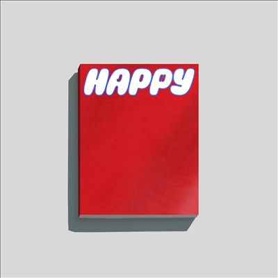Jin - Happy album cover red version