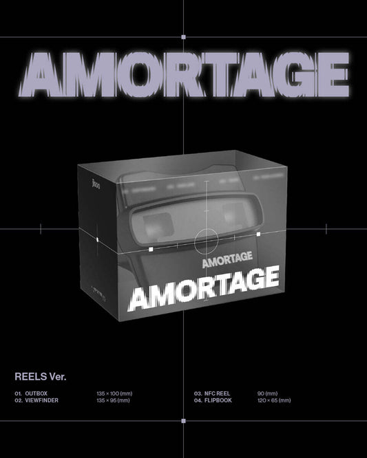 JISOO - AMORTAGE [REELS Ver.] album cover