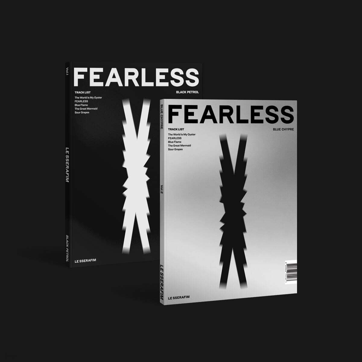LE SSERAFIM - 1st Mini Album ‘FEARLESS’ cover