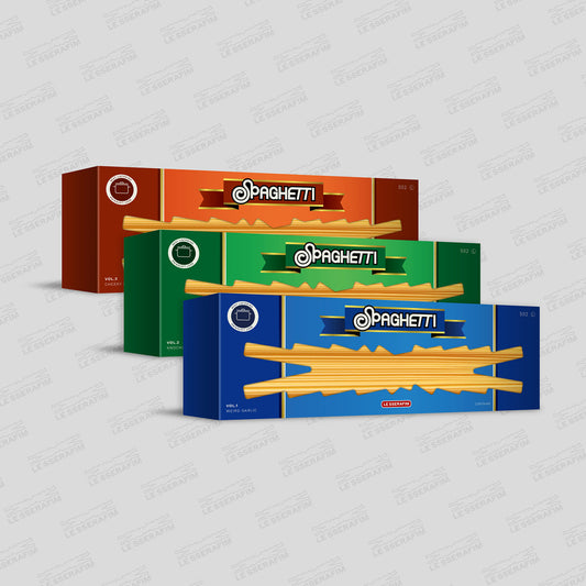 LE SSERAFIM - 1st Single Album 'SPAGHETTI' album cover