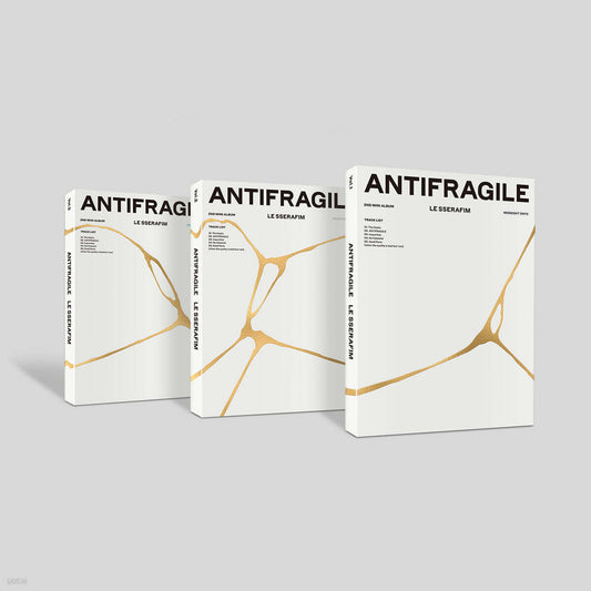 LE SSERAFIM - 2nd Mini Album ‘ANTIFRAGILE’ album cover