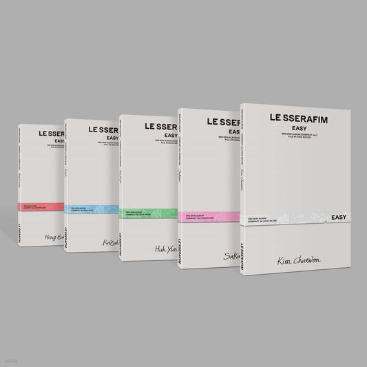 LE SSERAFIM - 3rd Mini Album 'EASY' [COMPACT ver.] album cover