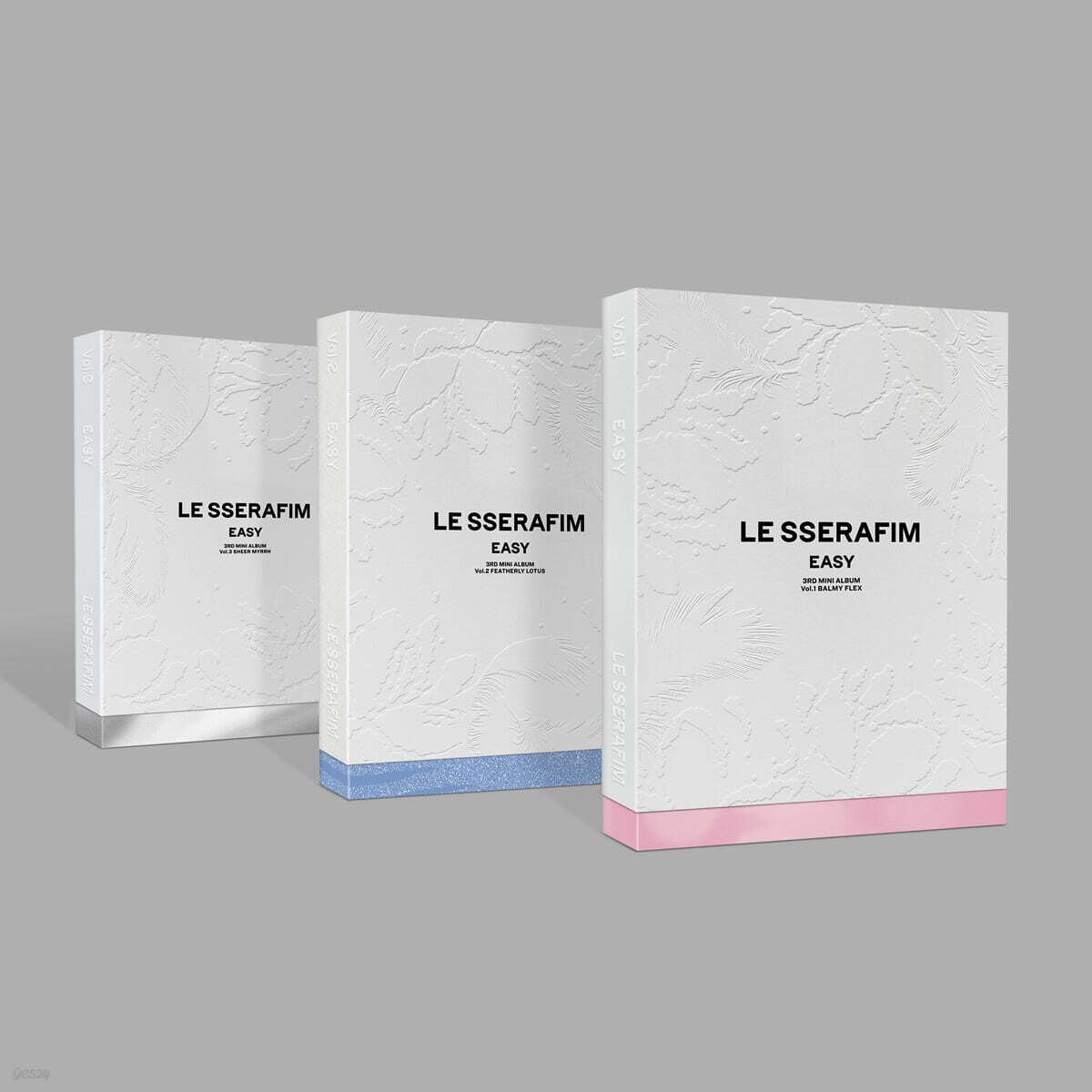 LE SSERAFIM - 3rd Mini Album 'EASY' album cover