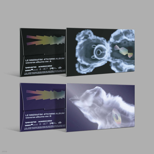 LE SSERAFIM - 4th Mini Album 'CRAZY' [Weverse Albums ver.] album cover