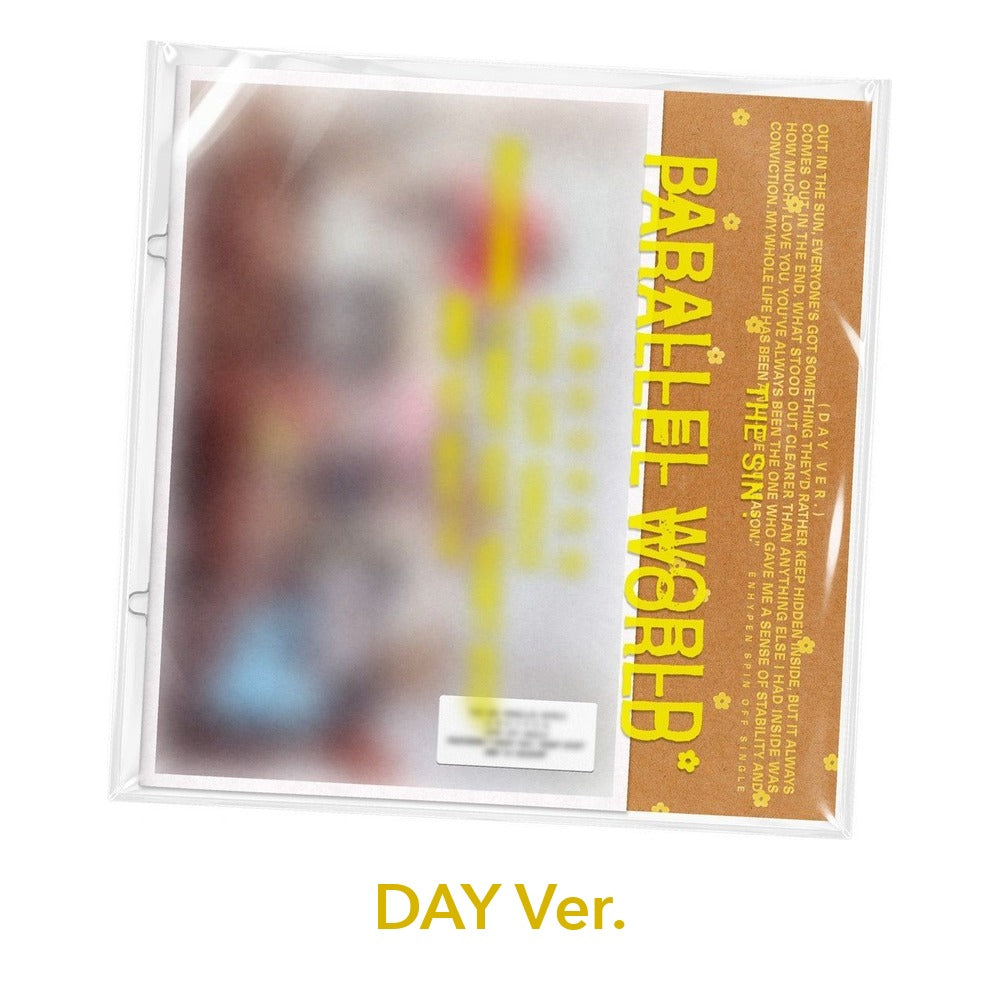 ENHYPEN - SPINOFF SINGLE [THE SIN : PARALLEL WORLD] (PHOTOBOOK ver.) album — DAY Ver