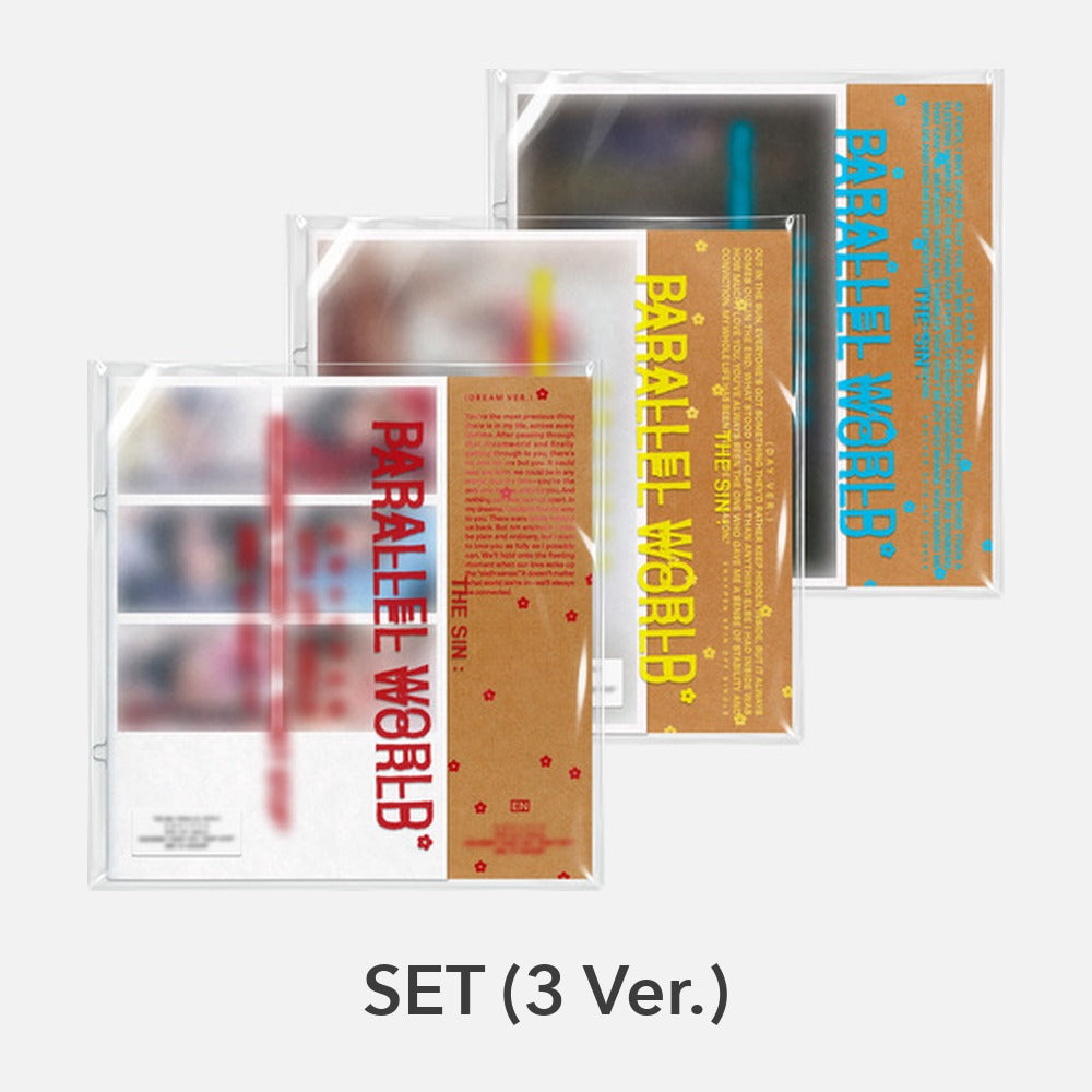 ENHYPEN - SPINOFF SINGLE [THE SIN : PARALLEL WORLD] (PHOTOBOOK ver.) album — SET
