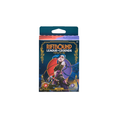 Riftbound Origins Jinx Champion Deck Korean version front packaging
