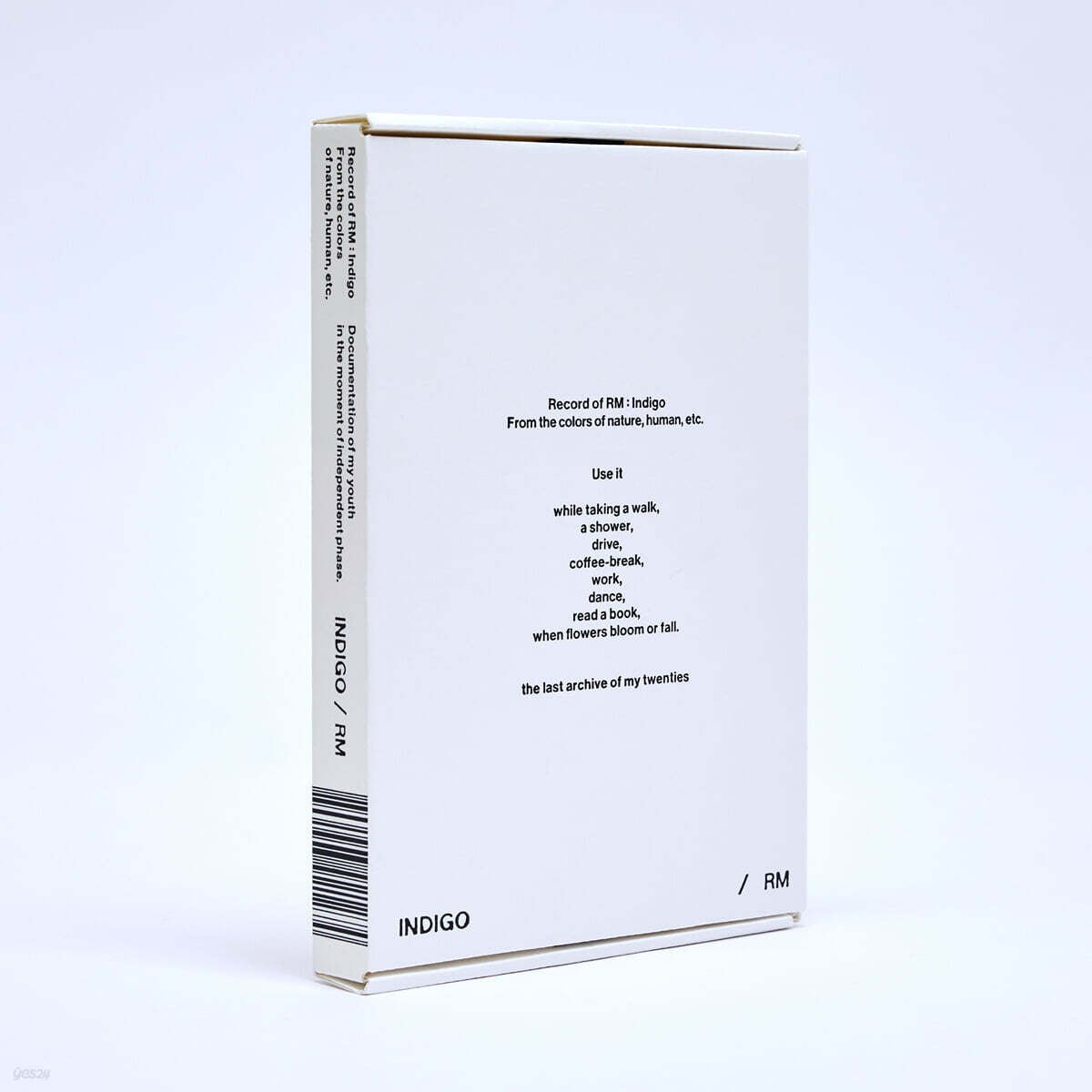 RM - INDIGO [BOOK EDITION] album cover