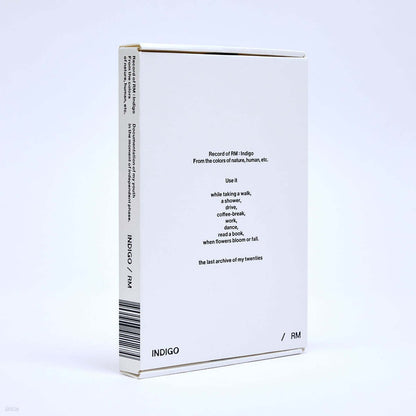 RM - INDIGO [BOOK EDITION] album cover