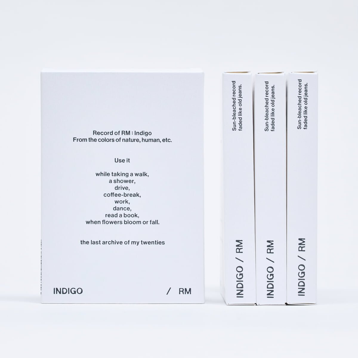 RM - INDIGO [POSTCARD EDITION] [WEVERSE ALBUMS VER] album cover