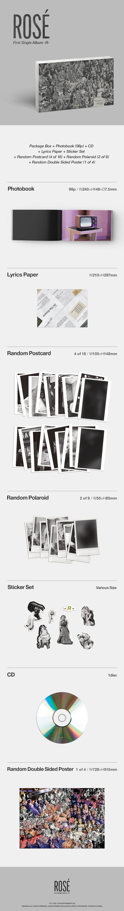ROSE - -R-album contents and details