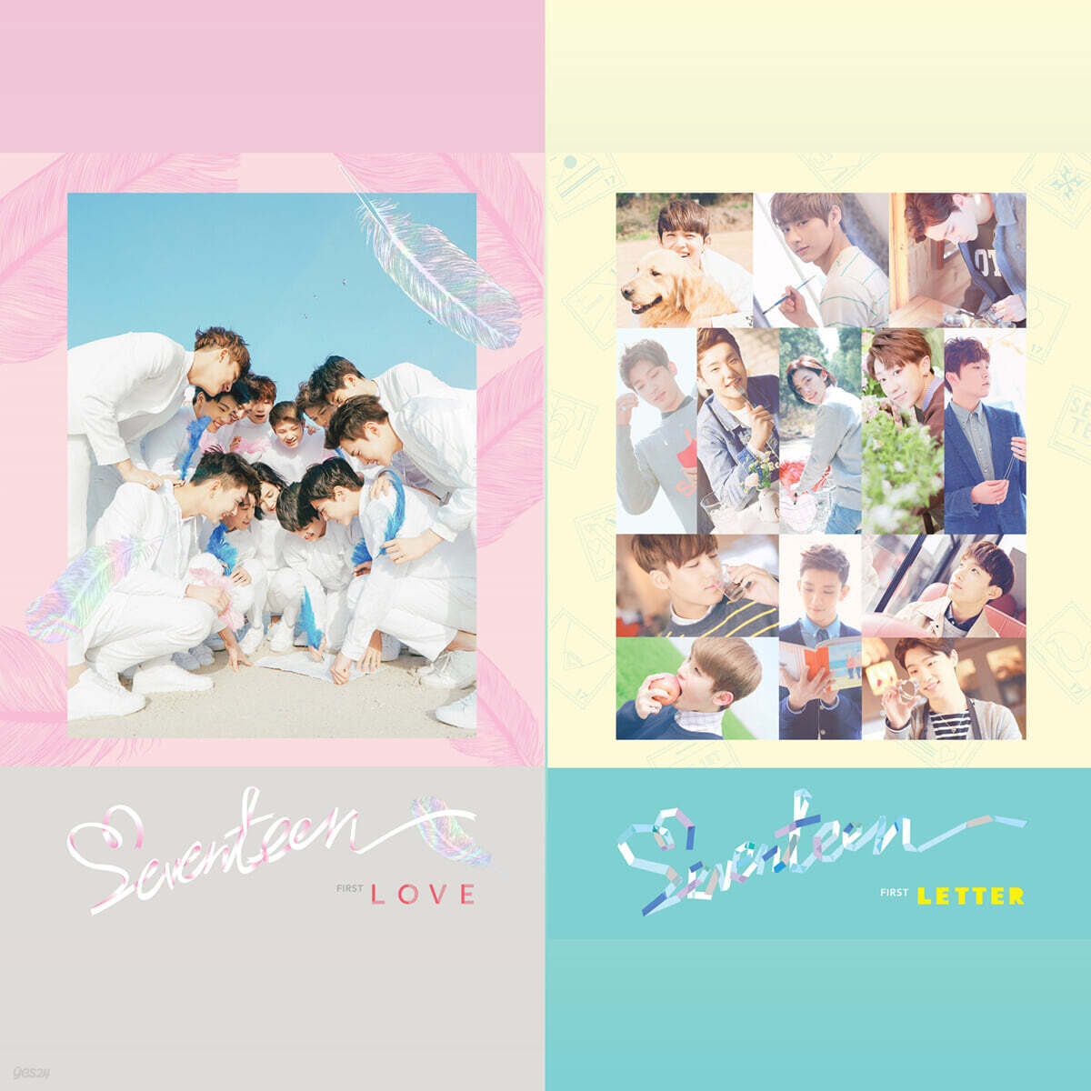 SEVENTEEN - FIRST LOVE & LETTER album cover